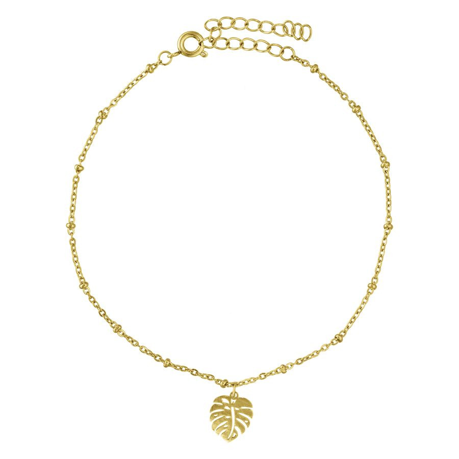 Monstera Ankle Chain