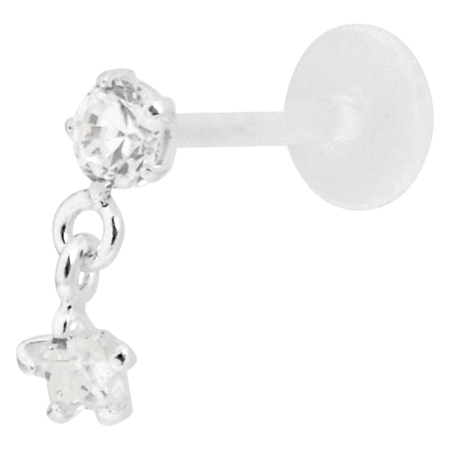 Crystal Hanging Star Tragus