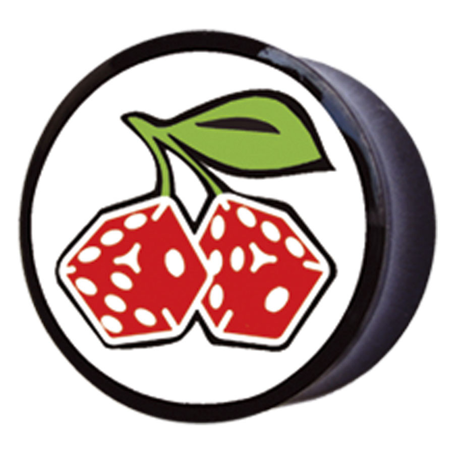 Buffalo Horn Cherry Dice Plug