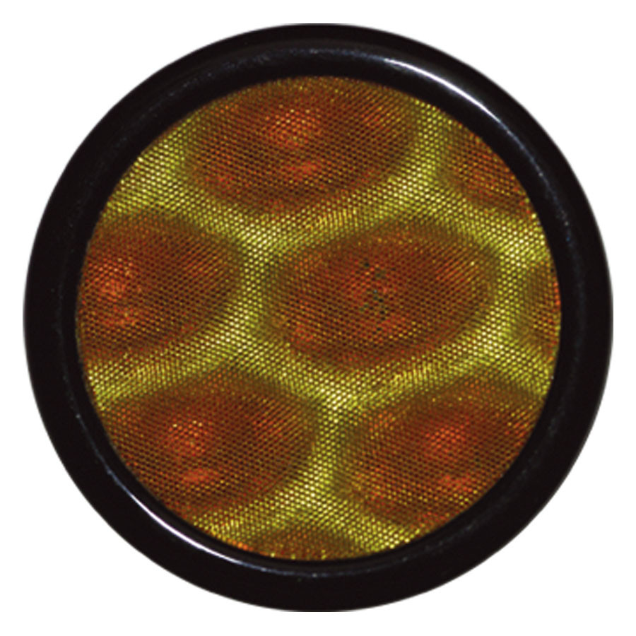 PMMA Honeycomb Plug Inlay Rot / Gelb